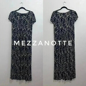 Vintage Mezzanotte boho  style Maxi Dress size S